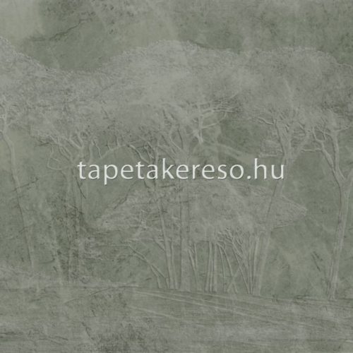 Zambaiti Parati Savana vlies, vinyl anyagú zöld színű fás modern, natural poszter