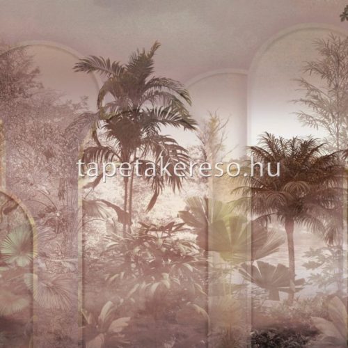 Zambaiti Parati Savana vlies, vinyl anyagú barna színű fás modern, natural poszter