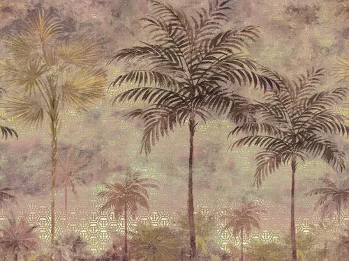 Zambaiti Parati Philipp Plein vlies, vinyl anyagú barna színű fás modern poszter