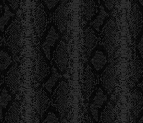 Zambaiti Parati Philipp Plein 2, vlies, vinyl anyagú, fekete színű, bőrmintás, Modern tapéta
