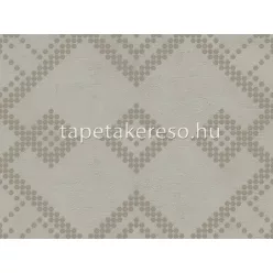   Zambaiti Parati Lamborghini 2 vlies, vinyl anyagú beige, gyöngyház színű geometriai modern tapéta