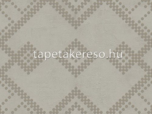 Zambaiti Parati Lamborghini 2 vlies, vinyl anyagú beige, gyöngyház színű geometriai modern tapéta