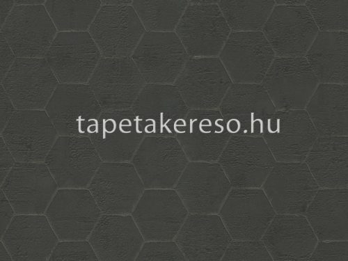 Zambaiti Parati Lamborghini 2 vlies, vinyl anyagú fekete, arany színű sejtminta modern tapéta