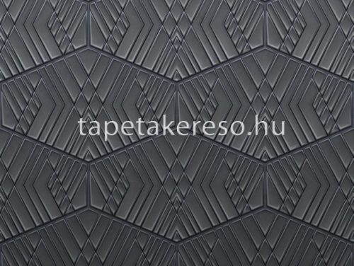 Zambaiti Parati Lamborghini 2 vlies, vinyl anyagú szürke színű 3d, geometriai modern poszter
