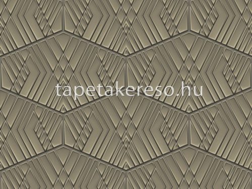 Zambaiti Parati Lamborghini 2 vlies, vinyl anyagú barna színű 3d, geometriai modern poszter