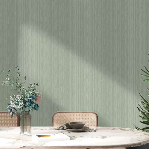 Zambaiti Parati Architexture vlies, vinyl anyagú, zöld színű, struktúrált, vonalas, Modern tapéta