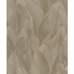   Zambaiti Parati Architexture vlies, vinyl anyagú, szürke, barna színű, 3d, leveles, struktúrált, Modern tapéta
