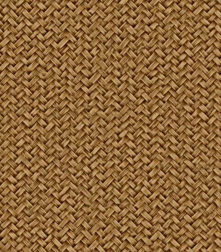 Zambaiti Parati Architexture vlies, vinyl anyagú, sárga, barna színű, fonott, Modern tapéta