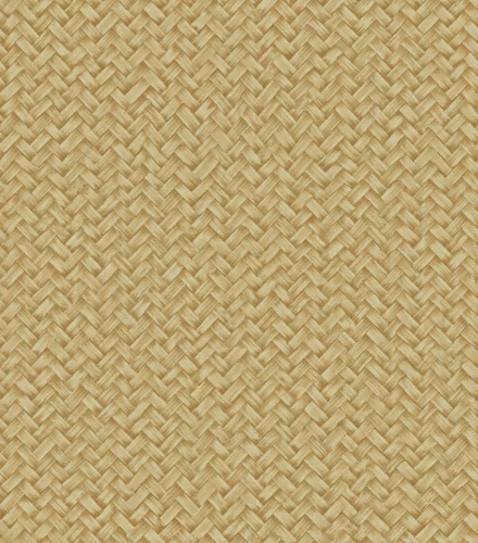 Zambaiti Parati Architexture vlies, vinyl anyagú, okker színű, fonott, Modern tapéta
