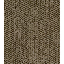   Zambaiti Parati Architexture vlies, vinyl anyagú, szürke, barna színű, fonott, Modern tapéta
