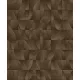 Zambaiti Parati Architexture vlies, vinyl anyagú, barna színű, famintás, struktúrált, kockás, Modern tapéta