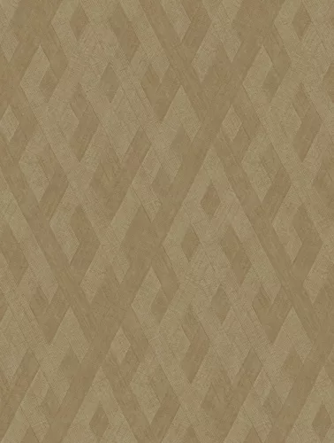 Zambaiti Parati Architexture vlies, vinyl anyagú, barna színű, textilhatású, geometriai, Modern tapéta