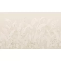   Zambaiti Parati Architexture vlies, vinyl anyagú, beige színű, leveles, Modern tapéta
