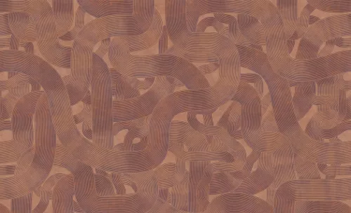 Zambaiti Parati Architexture vlies, vinyl anyagú, terrakotta  színű, geometriai, Modern tapéta