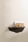 Khroma ZEN vlies anyagú beige színű geometriai modern tapéta