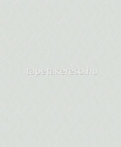 Khroma ZEN vlies anyagú fehér, zöld színű 3d, geometriai modern tapéta