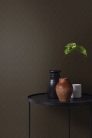Khroma ZEN vlies anyagú fekete, barna színű 3d, geometriai modern tapéta