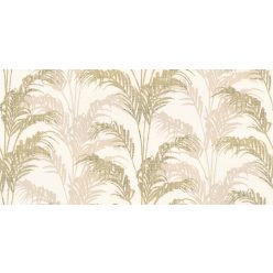   Zeno Maison Luxe papír, vinyl anyagú beige, zöld színű leveles Modern tapéta