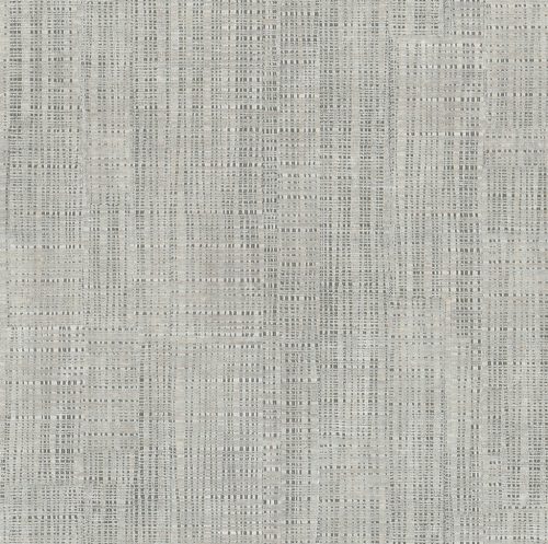 Zeno Maison Luxe papír, vinyl anyagú szürke, ezüst színű szövethatású Modern tapéta