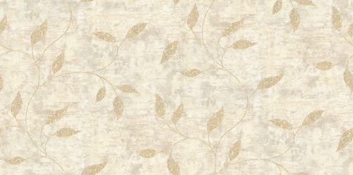 Zeno Maison Luxe papír, vinyl anyagú beige, barna színű leveles, foltos Modern tapéta