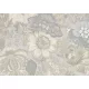Zeno Tahiti vlies, vinyl anyagú, szürke, beige színű, virágos, Modern tapéta