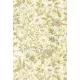 Zeno Silva Essence, vlies, vinyl anyagú, beige, zöld, fehér, barna színű, virágos, Modern tapéta