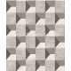 Vertical Art Phoenix vlies, habos anyagú barna, beige színű 3d, geometriai modern tapéta