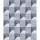 Vertical Art Phoenix vlies, habos anyagú kék, fehér színű geometriai modern tapéta