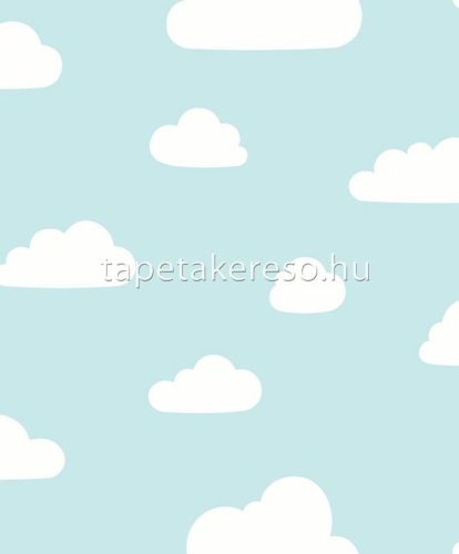 Ugepa My Kingdom vlies anyagú kék, fehér színű felhős gyerek tapéta