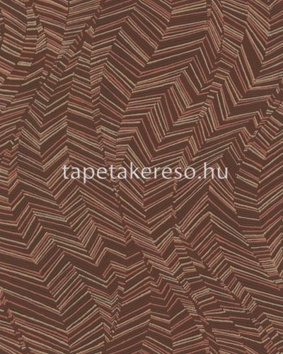 Vertical Art Tempo vlies, habos anyagú barna, beige színű hullámos modern tapéta