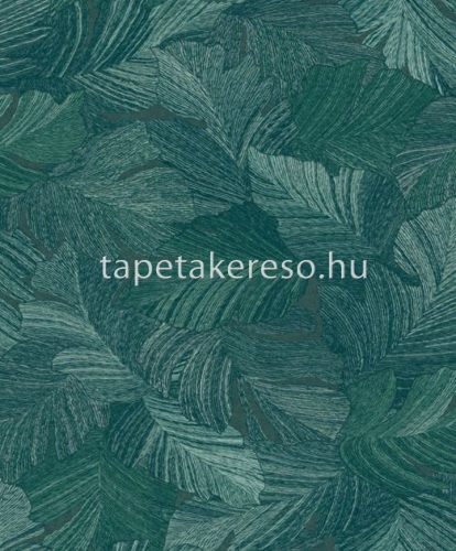 VaVex Vavex 2025 habos, vlies anyagú kék színű leveles modern tapéta