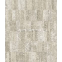   Omura Vertical Art vlies, vinyl anyagú szürke színű kockás, foltos modern tapéta