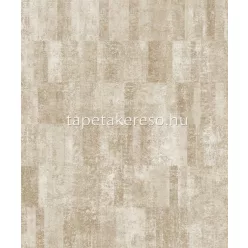   Omura Vertical Art vlies, vinyl anyagú barna színű kockás, foltos modern tapéta