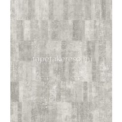   Omura Vertical Art vlies, vinyl anyagú szürke színű kockás, foltos modern tapéta