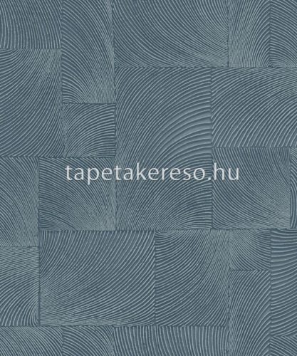 Omura Vertical Art habos, vlies anyagú kék színű vonalas, geometriai modern tapéta