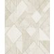 Omura Vertical Art habos, vlies anyagú beige színű geometriai modern tapéta