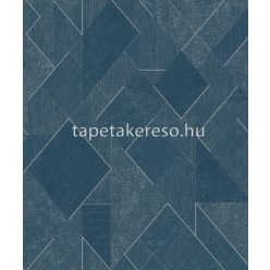   Omura Vertical Art habos, vlies anyagú kék, ezüst színű geometriai modern tapéta