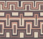 Khroma Amani vlies anyagú barna, beige, fekete színű geometriai Modern tapéta