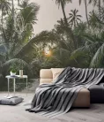 AS Creation DesignWalls 2 vlies anyagú zöld színű leveles modern poszter