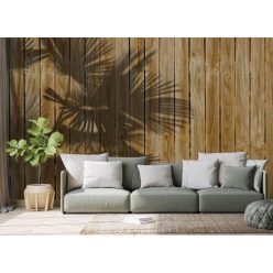   AS Creation DesignWalls 2 vlies anyagú barna színű famintás, leveles modern poszter