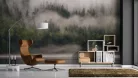 AS Creation DesignWalls 2 vlies anyagú zöld, szürke színű fás, tájkép, erdő modern poszter