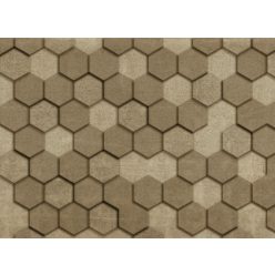   AS Creation DesignWalls 2 vlies anyagú barna színű sejtminta, 3d, geometriai modern poszter