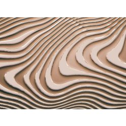   AS Creation DesignWalls 2 vlies anyagú barna színű 3d, hullámos modern poszter