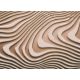 AS Creation DesignWalls 2 vlies anyagú barna színű 3d, hullámos modern poszter
