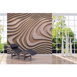   AS Creation DesignWalls 2 vlies anyagú barna színű 3d, hullámos modern poszter