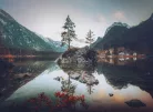 AS Creation DesignWalls 2 vlies anyagú barna, zöld, szürke színű tájkép modern poszter
