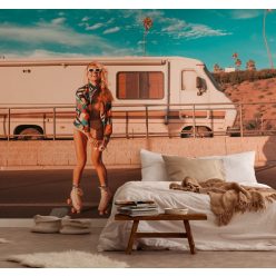   AS Creation DesignWalls 2 vlies anyagú barna, kék színű autós, sport modern poszter