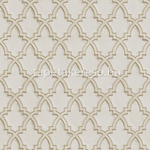 Design ID Wallstitch vlies, vinyl anyagú beige, barna színű geometriai modern tapéta
