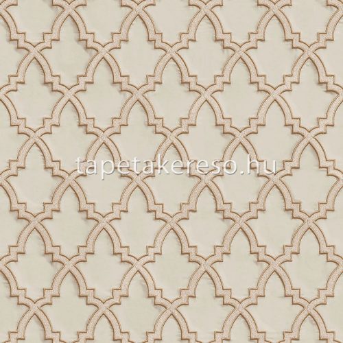 Design ID Wallstitch vlies, vinyl anyagú beige, barna színű geometriai modern tapéta