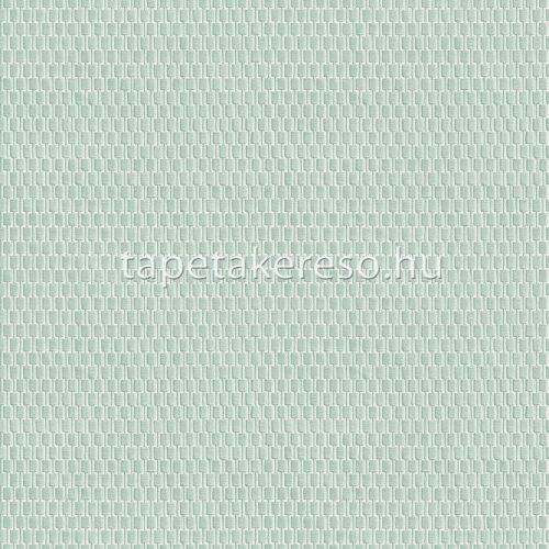 Design ID Wallstitch vlies, vinyl anyagú türkiz, csillámos színű geometriai modern tapéta